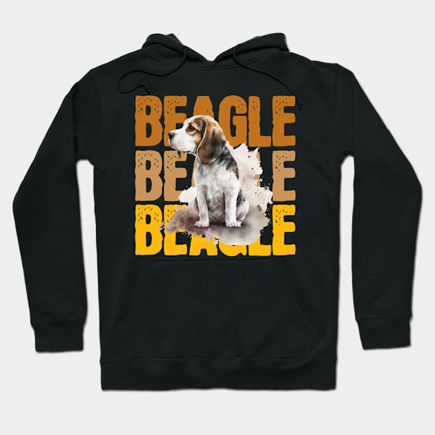 Beagle Funny, Beagle, Beagle Dog Lover, Beagle Lover Hoodie by TayaDesign